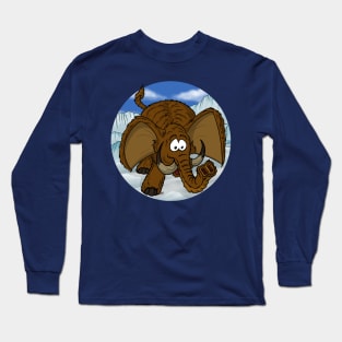 The Woolly Mammoth is woolly! Long Sleeve T-Shirt